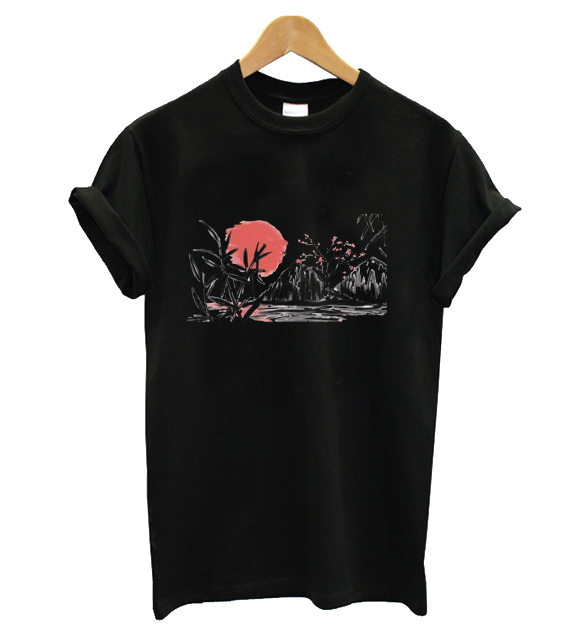Japanese Watercolor T-Shirt