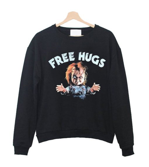 Free Hugs Chucky Sweatshirt