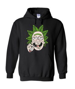 Rick And Morty Cannabis Smoking Hoodie